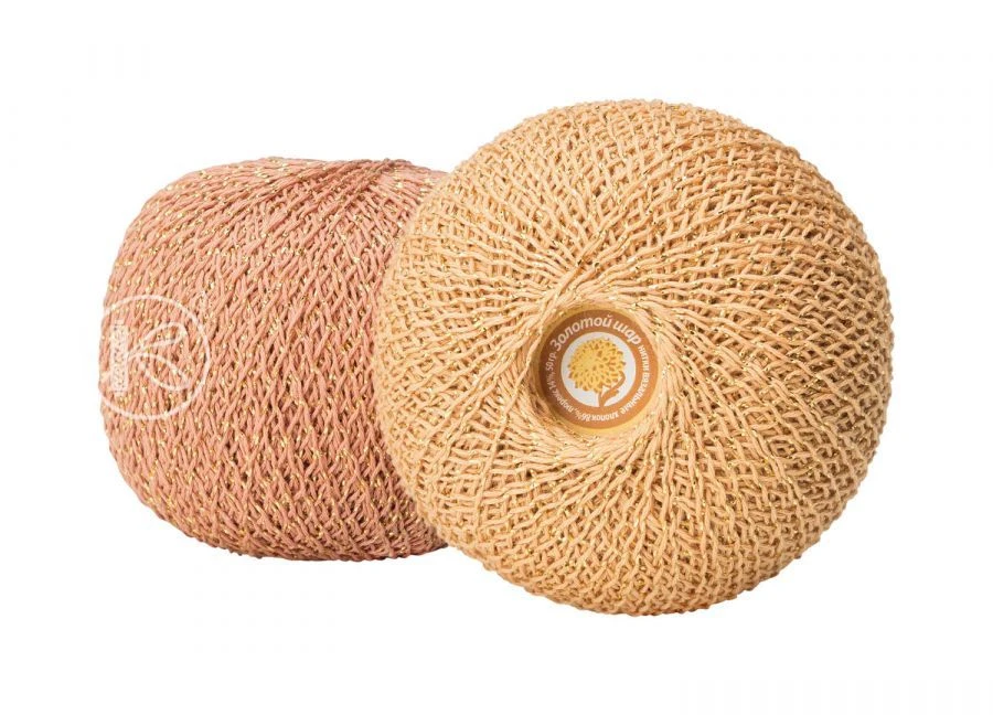 Cotton Blended Knitting Threads - Golden Ball