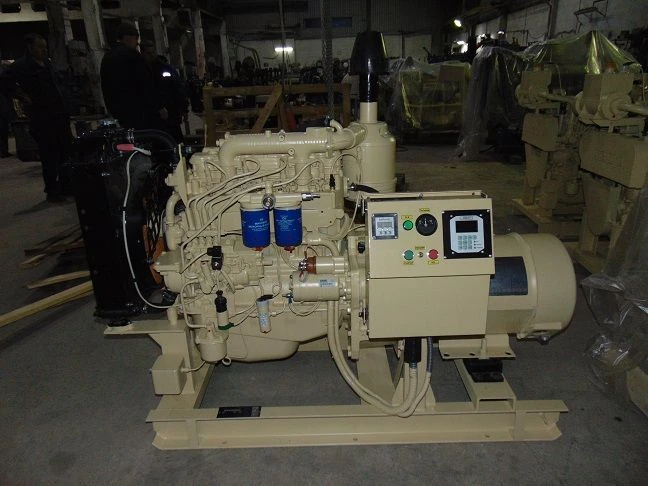 Marine Diesel Generator DG16R-2A-230 with Radiator Cooling System