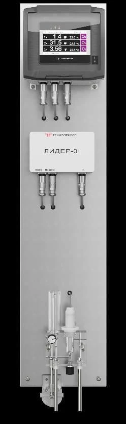 Combined Analyzers for Dissolved Oxygen Measurement and Temperature - LEADER with LEADER-O2 Block