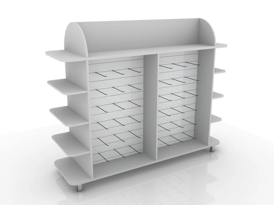 Double Rack-Stand for Medical Facilities, Model 304-001-7