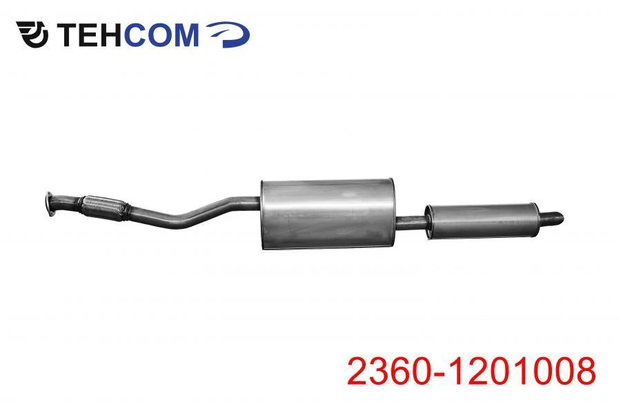 Exhaust Muffler with Resonator for Pickup 2360-1201008