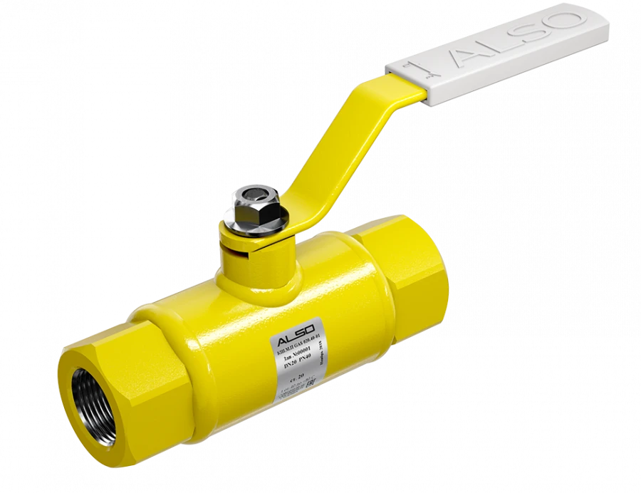 Full-Welded Steel Ball Valve ALSO Series GAS DN25 PN40