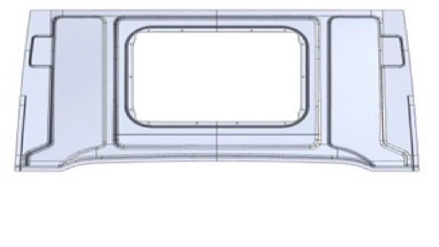 Upper Roof Panel for Cars A9606578709