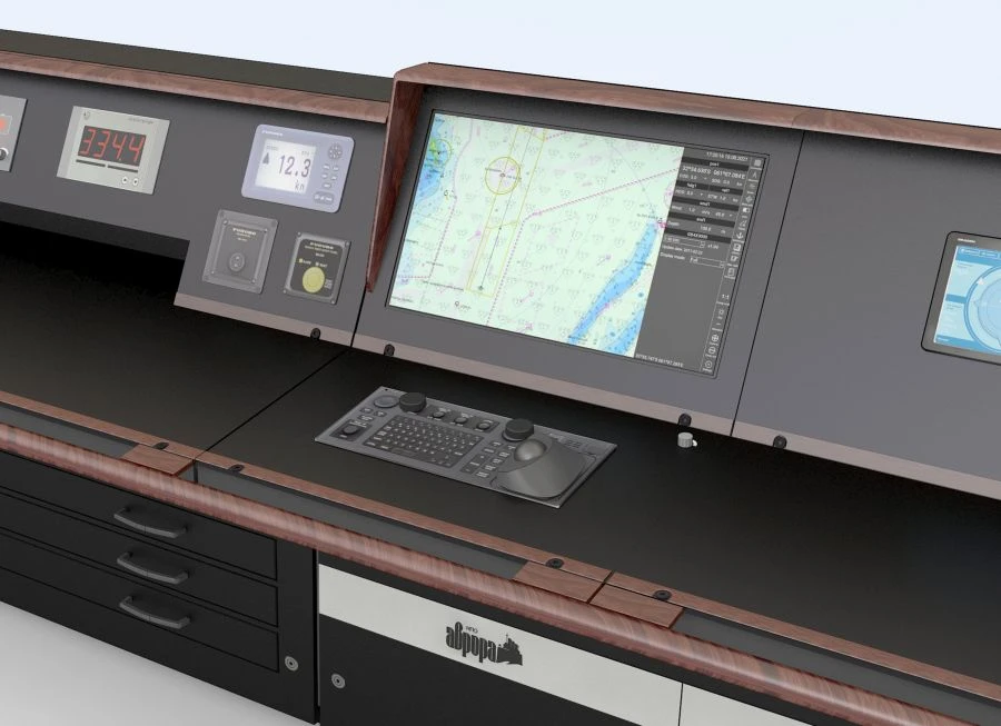 Electronic Cartographic Navigation Information System "ANTARES