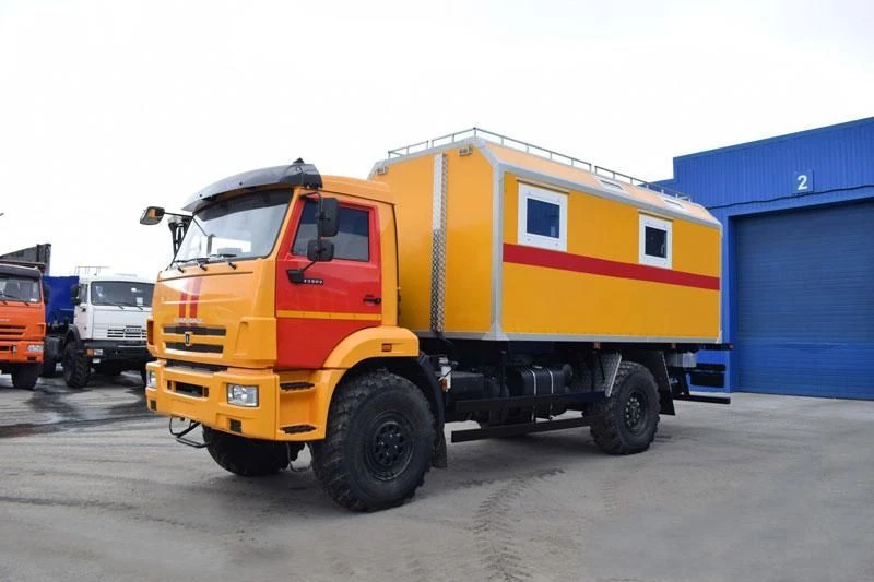 Mobile Laboratory on KAMAZ-43502 Chassis (Type 27393)
