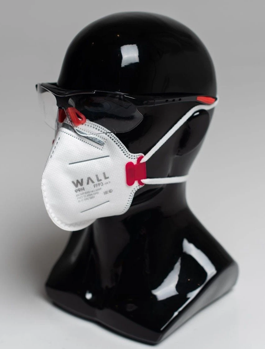 Foldable Respirator WALL 99H NR D FFP3 Without Exhalation Valve