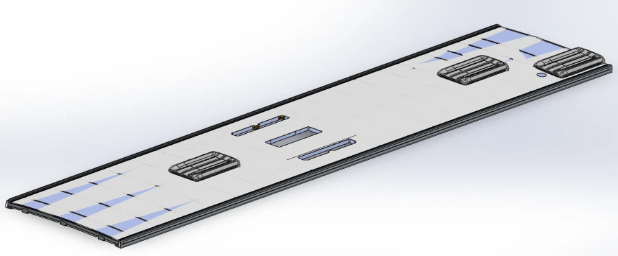 Assembled Roof Panel 5299-403-5703000-11