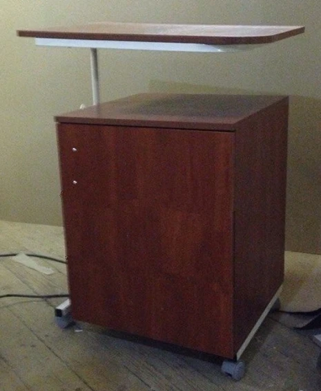 Metal Service Table TП 3/03.0 with Adjustable Height