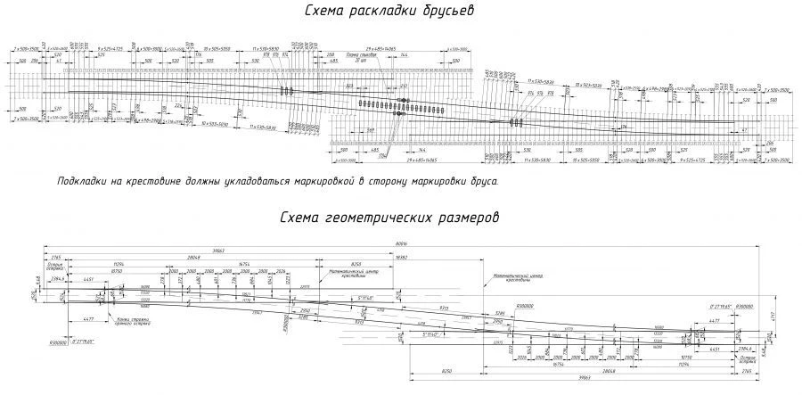 Single Turnout P65 Type 1/11 (Project 2728.00.000-12/13)