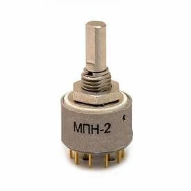 Compact Low-Frequency Rotary Switch MPN-2 4P3N 33 IP48 FIMD.640121.002