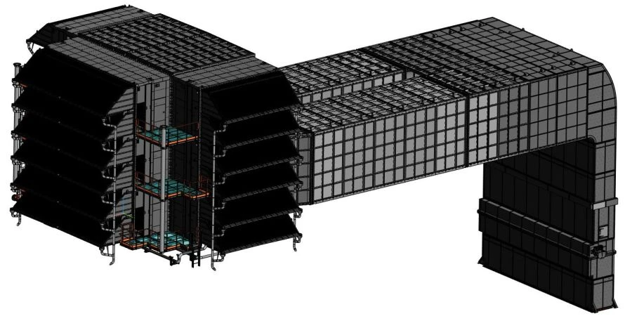 Comprehensive Air Purification System with Air Heating Unit KVO-INT.0005