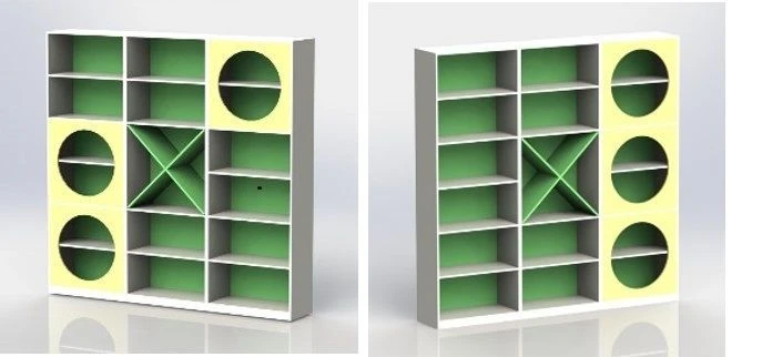 Book Shelf for School Furniture "Interior" TDI School Series