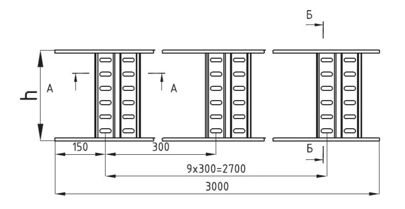 Metal Cable Ladder Type ALDR