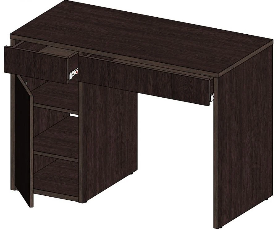 Vanity Table with Drawer and Mini Bar