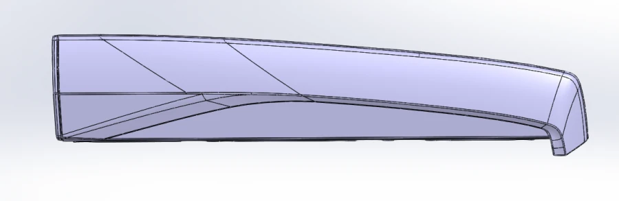 Right Front Fairing Assembly for Vehicles 5299-401-5312120