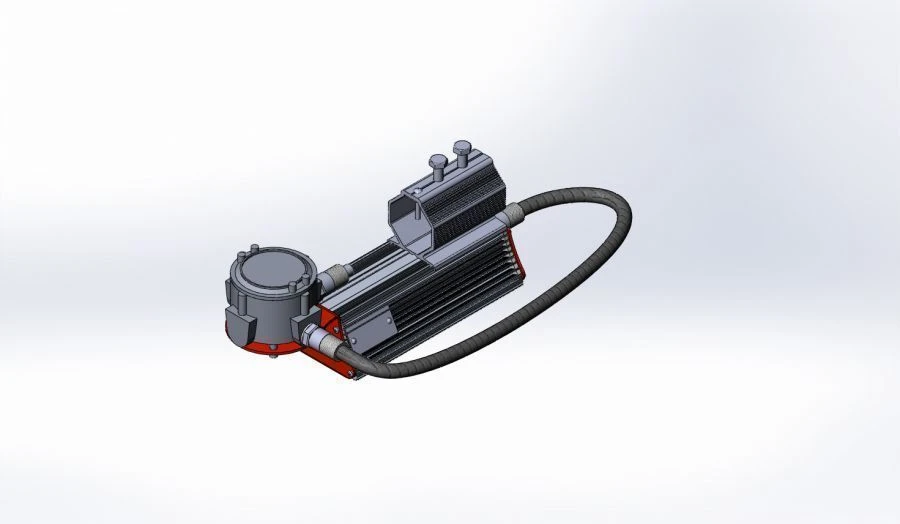 Explosion-Proof LED Light with Terminal Box Sakhalin 48.16270.87 Ex T5 for Stationary Installation
