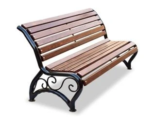 Metal Bench for Public Spaces and Parks, Model 10065
