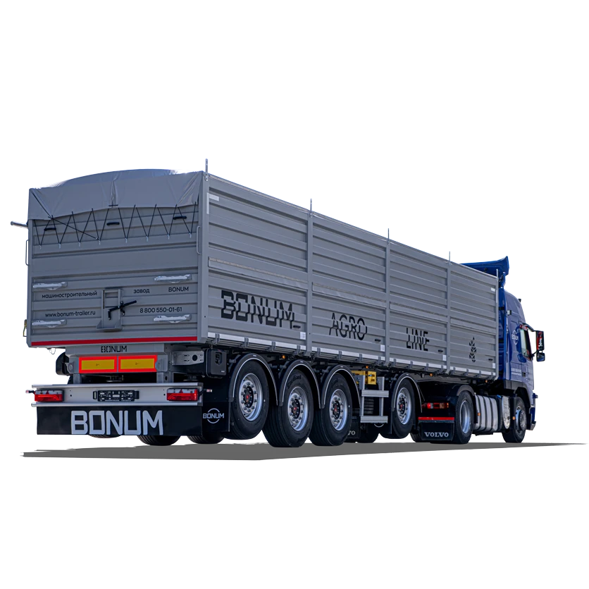 BONUM 914295 Semi-Trailer for Versatile Cargo Transport