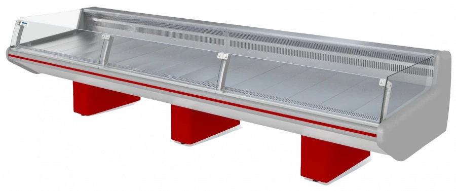 Medium-Temperature Open Refrigerated Display Case Parabel VHXCo-3.125