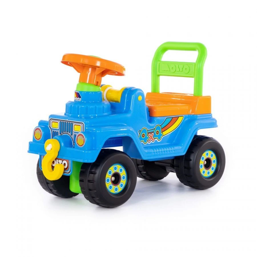 Blue 4x4 Jeep Ride-On for Kids, Model 62789