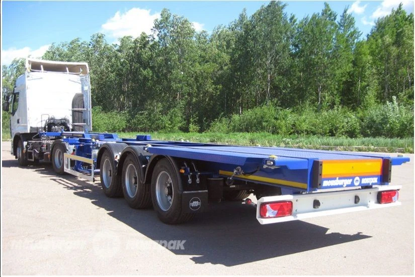 Three-Axle Container Transport Semi-Trailer MSW-345G