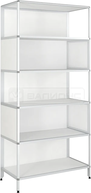Semi-Round Aluminum Frame Shelving Unit SL-3KN