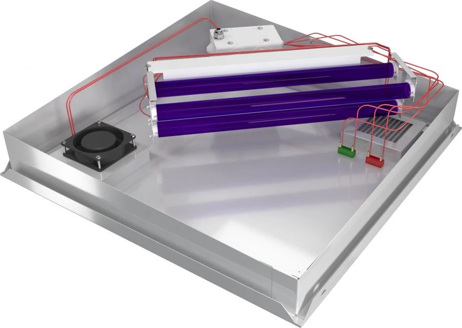 Ultraviolet Bactericidal Recirculator OРУБ-AMC for Air Ventilation Systems