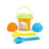 Small Bucket Play Set with Flower Strainer and Tools - Model 2310