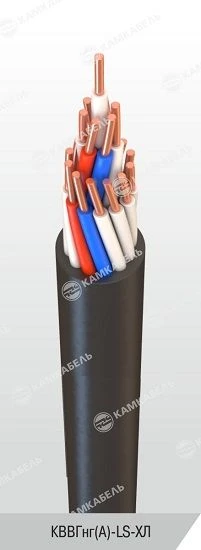 Low Fire Hazard Control Cable with Copper Conductors