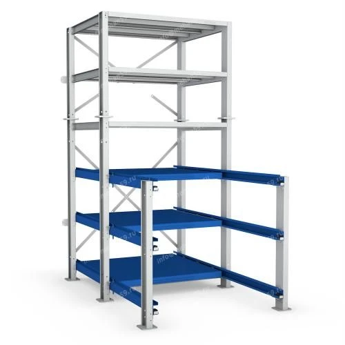 Heavy-Duty Storage Rack for Tools and Equipment - Model 1675