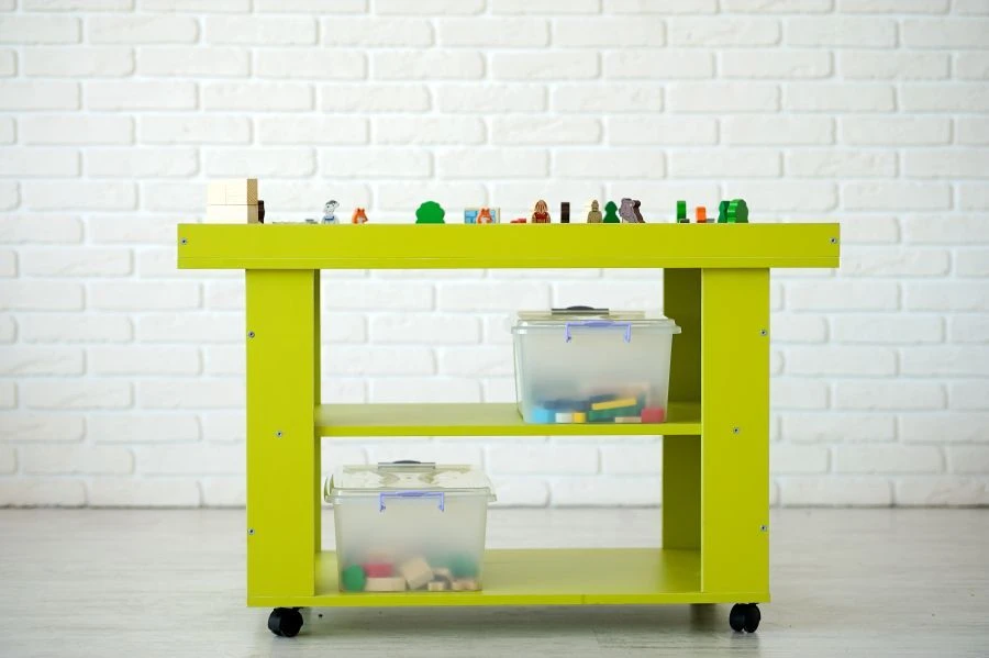 Landscape Game Table with Interchangeable Fields