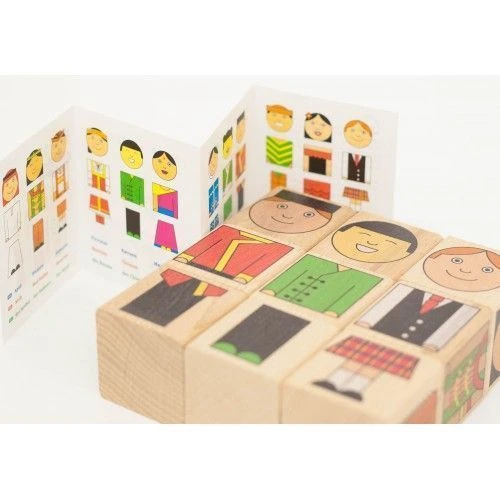 World Cultures Cubes for Kids - Model KUB-11