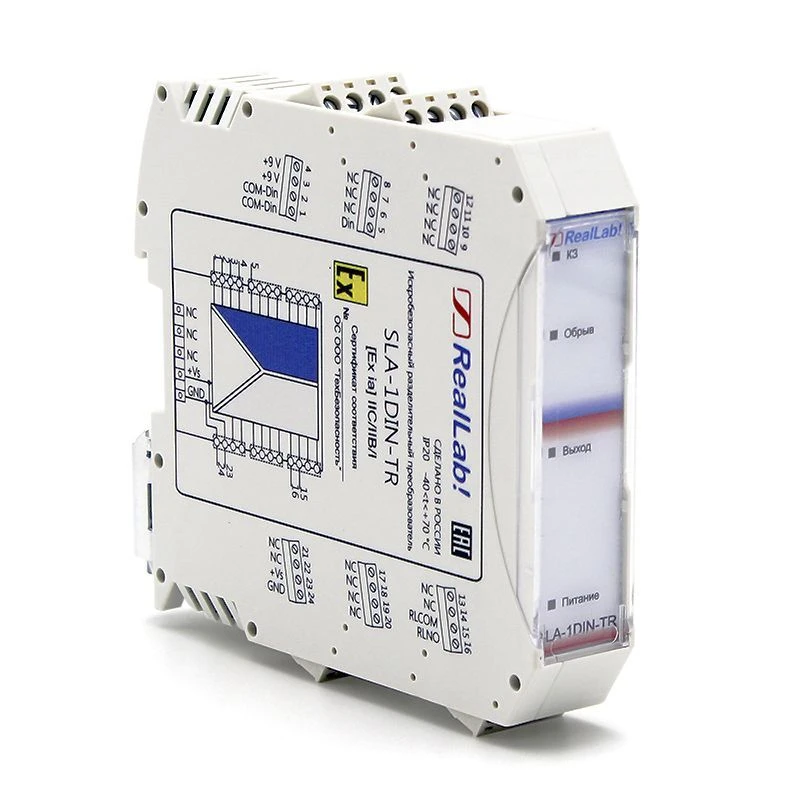 Intrinsically Safe Signal Isolator Converter NAMUR SLA-1DIN-TR