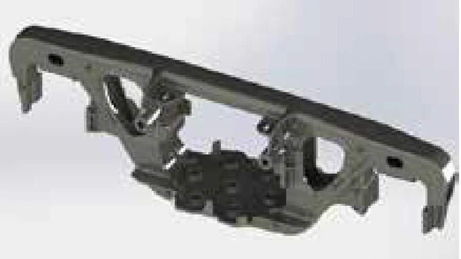 Side Frame for Freight Railcar 2128