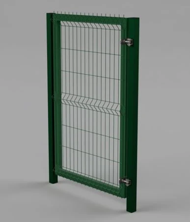 3D Ural 4 Zn Gate with Polymer Powder Coating