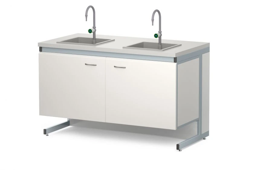 Laboratory Wash Sink Table - Sturdy and Functional Design
