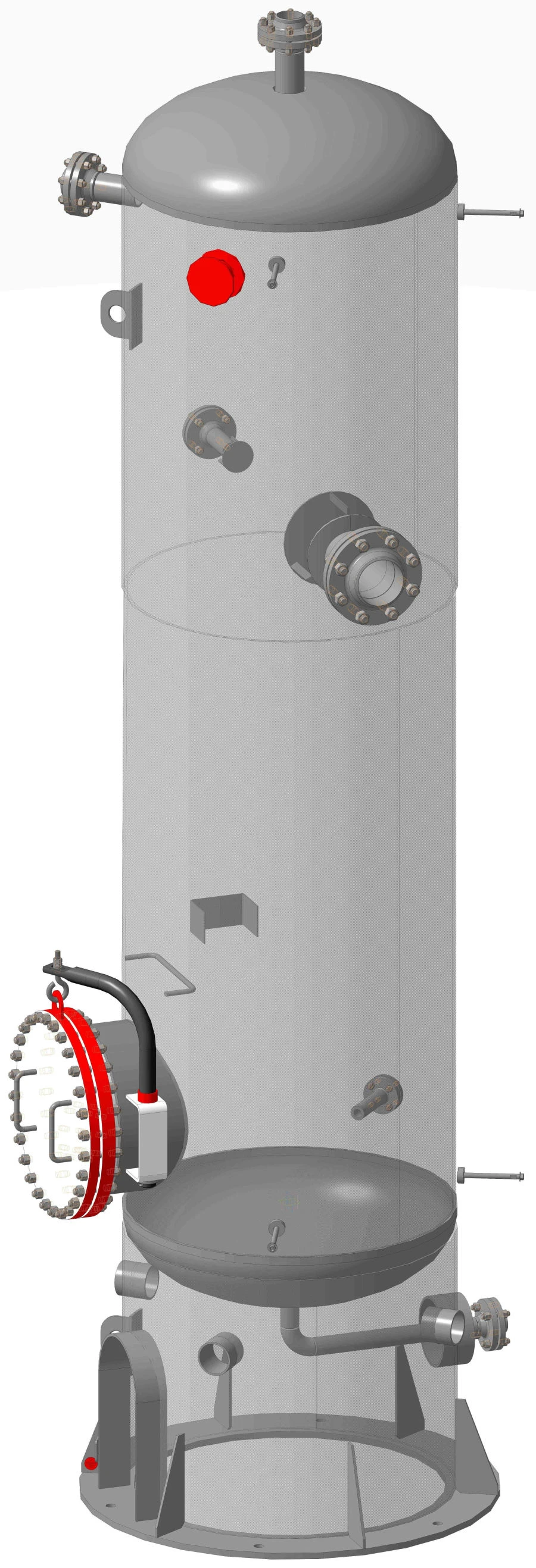 Vertical Cylindrical Steel Welding Apparatus Type B