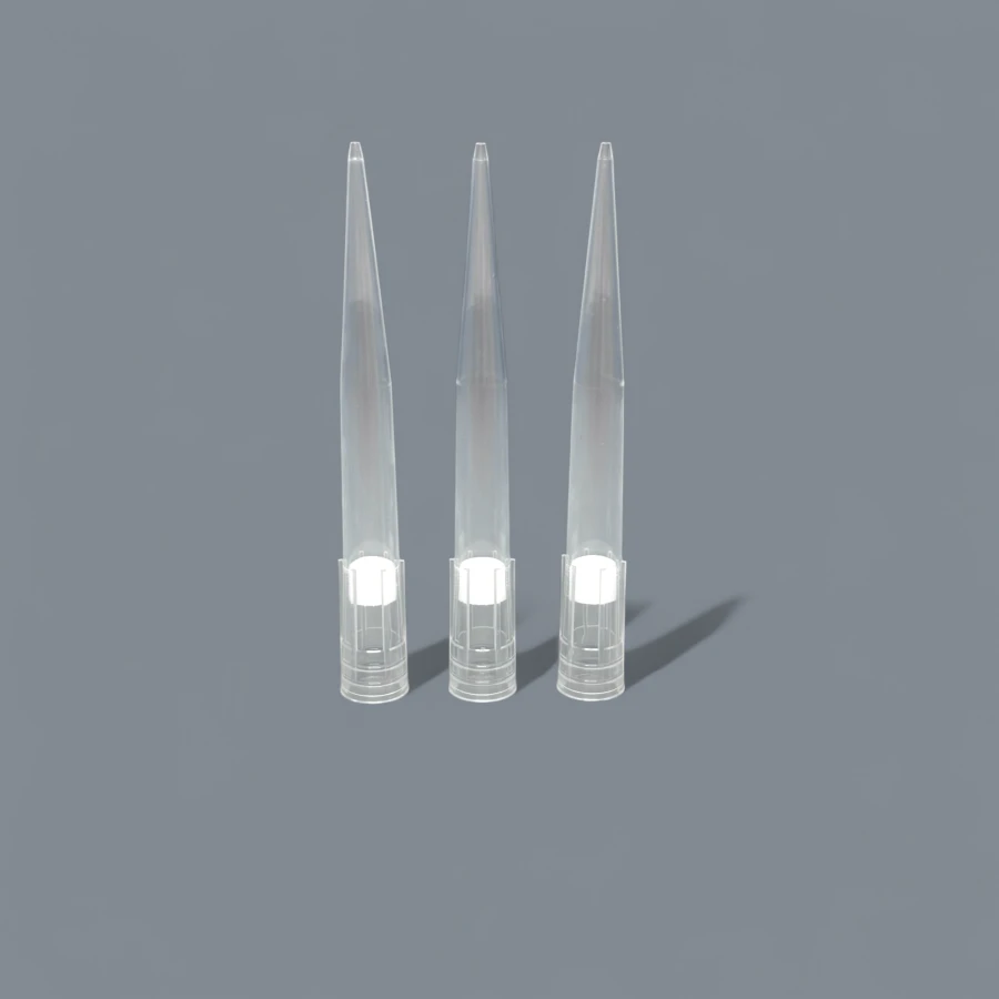 Disposable Non-Sterile Polymer Tips for Pipettors with Filter, 1000 µl, Pack of 1000