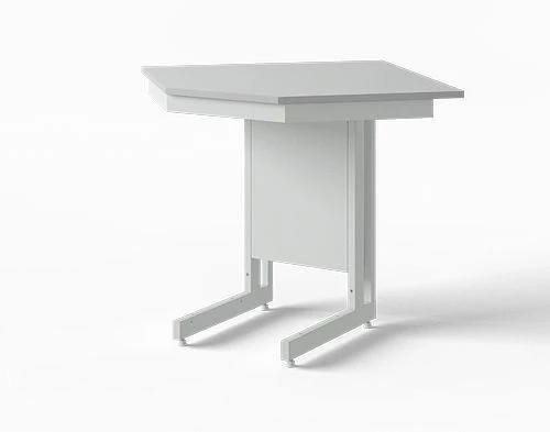 Corner Laboratory Table: LK-900/600 USK