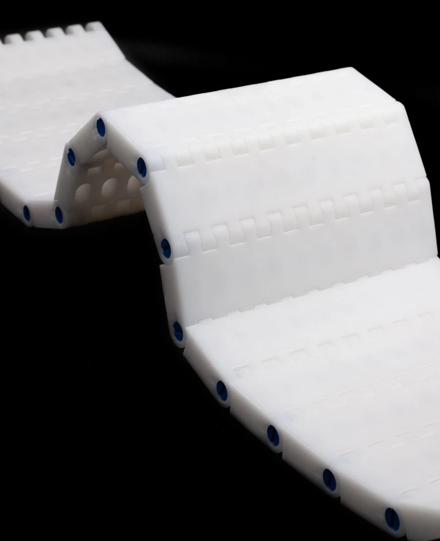Modular Conveyor Belt ML5098 POM (xx X xx mm; SS Pins; Clips)