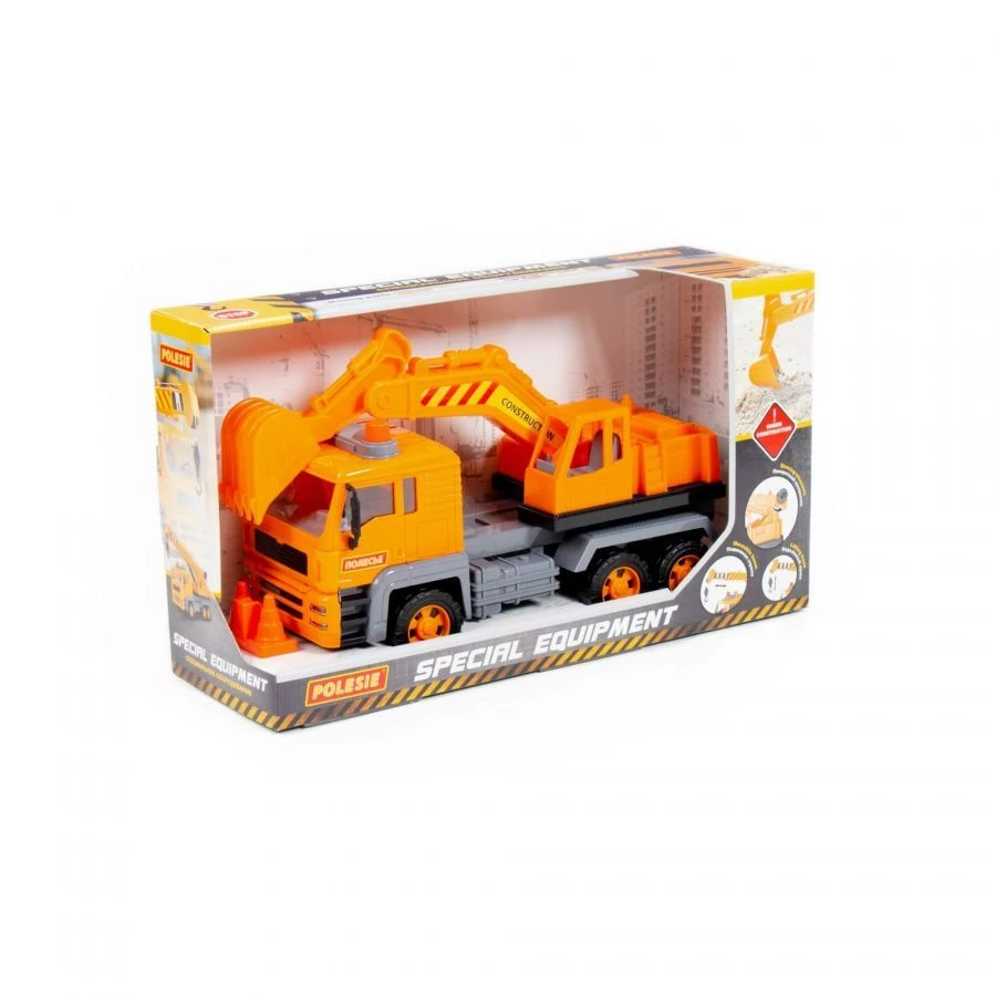 Diamond Inertia Excavator Toy Vehicle, Model 88963