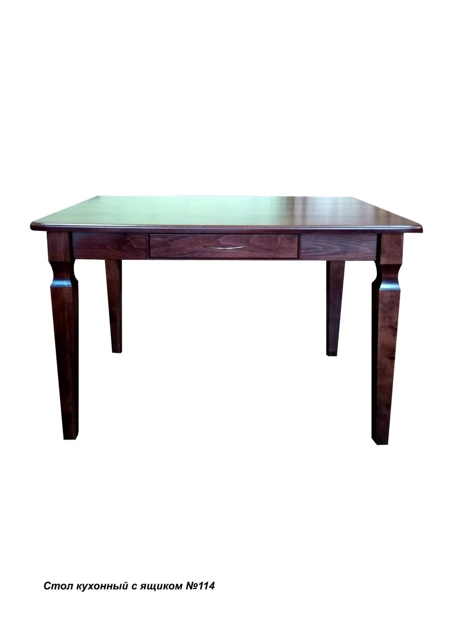 Wooden Dining and Office Table with Drawer