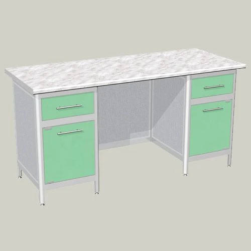 Rectangular 2-Drawer Writing Desk Model STD-L7