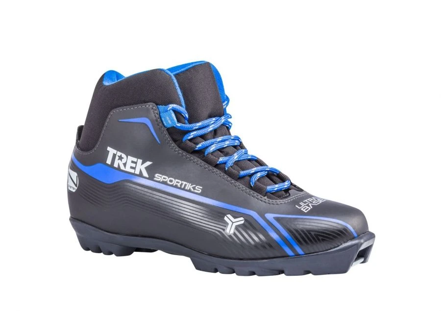 Trek Sportiks3 Black Ski Boots (Blue Logo) N