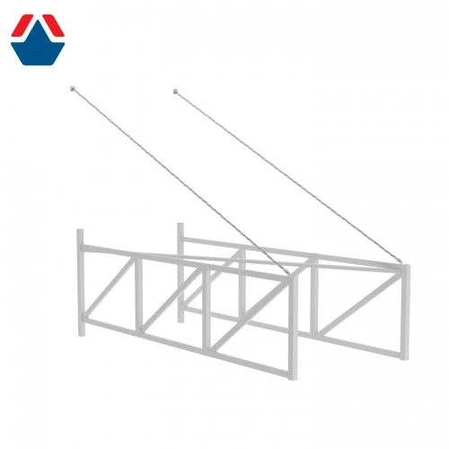 Wall-Mounted Basketball Backboard Frame for Sports Halls