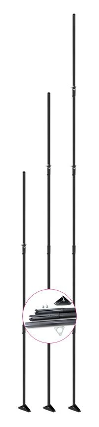 Reinforced Antenna Mast MAU for Various Antenna Systems