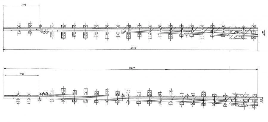 R65 Type Rail with Point Blade Mark 1/9 (Project 2771.01.000/01; 2771.02.000/01)