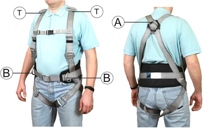 Safety Harness SPR-18 (BG) for Fall Protection