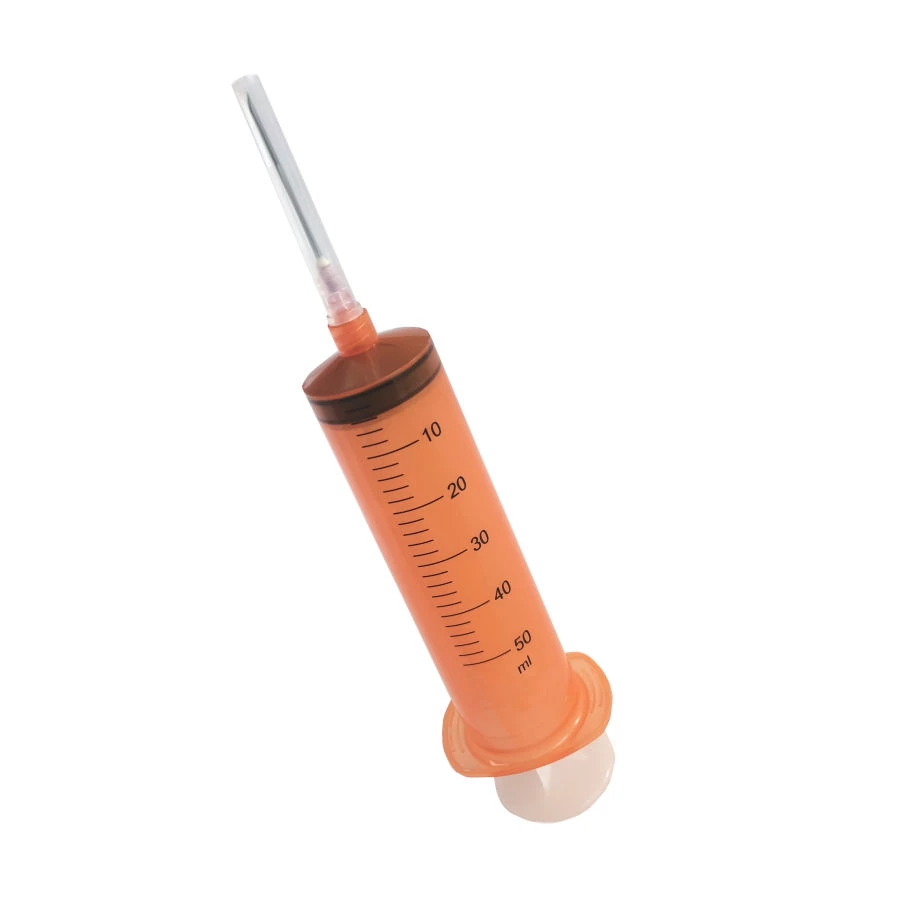 50 ml Single-Use Sterile Injection Syringes with Light Protection - Luer Lock