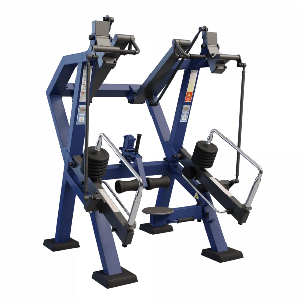 Seated Vertical Pull Machine with Adjustable Load